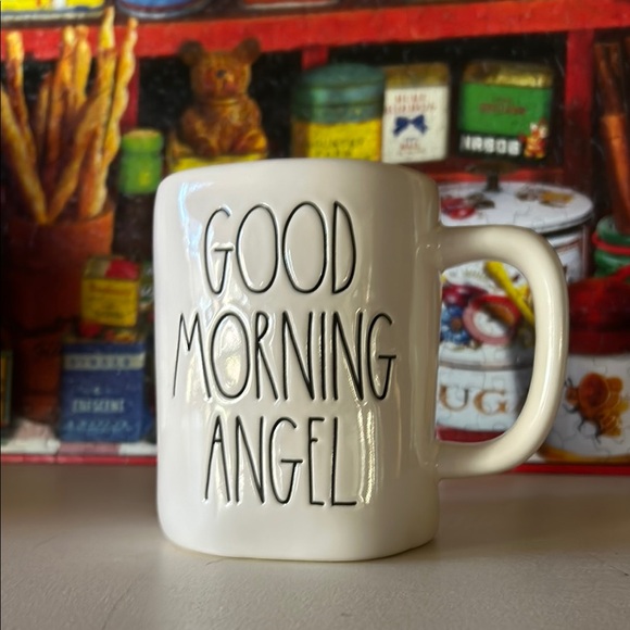 Other - RAE DUNN White Ceramic Mug